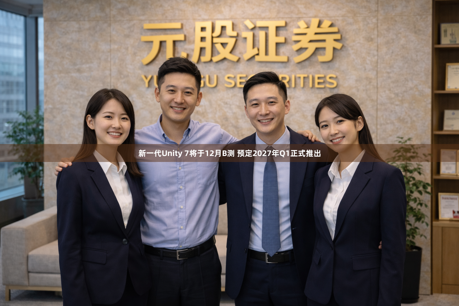 新一代Unity 7将于12月B测 预定2027年Q1正式推出