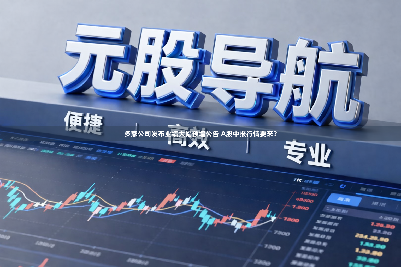 多家公司发布业绩大幅预增公告 A股中报行情要来？