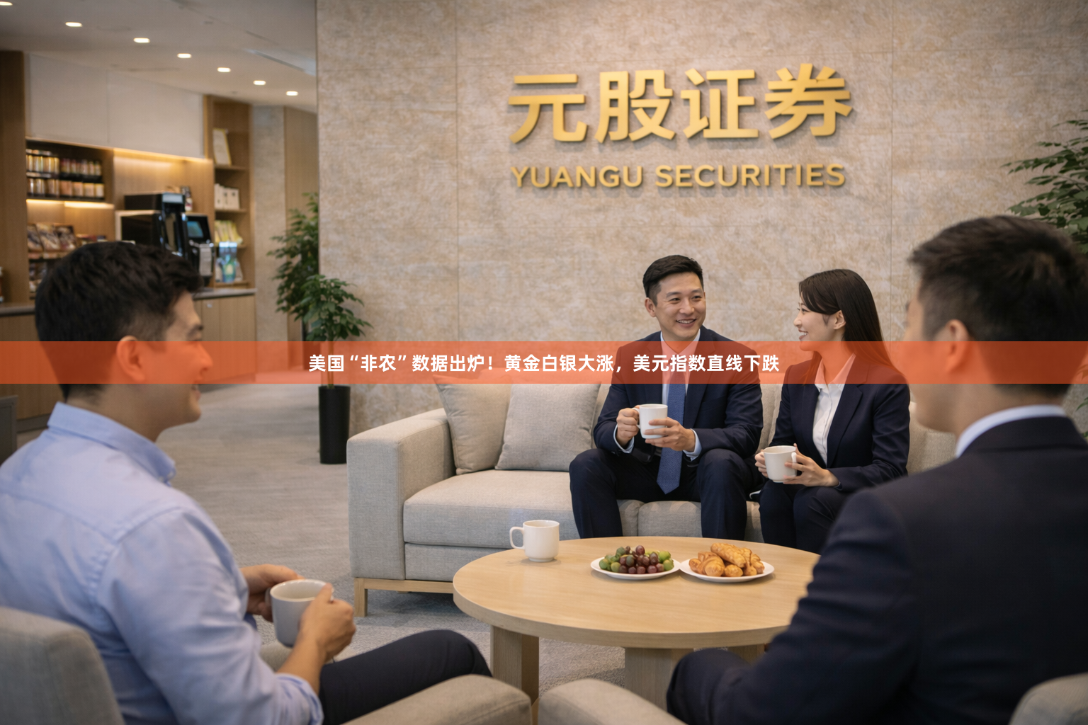 美国“非农”数据出炉！黄金白银大涨，美元指数直线下跌